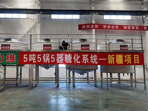 凤阳精酿啤酒设备厂—5吨精酿啤酒设备—新疆项目